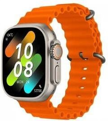 YAROH T800 Ultra Smart Watch Series 8 ORANGE Smartwatch(ORANGE Strap, FREESIZE)