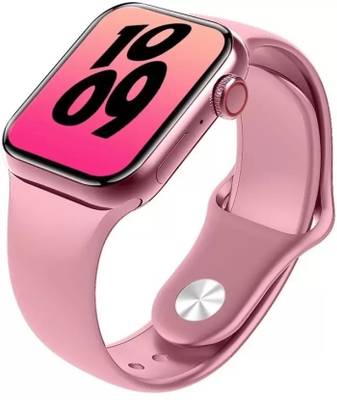 P U COLLECTION Stylish Smartwatch pink T55 series 8 Bluetooth