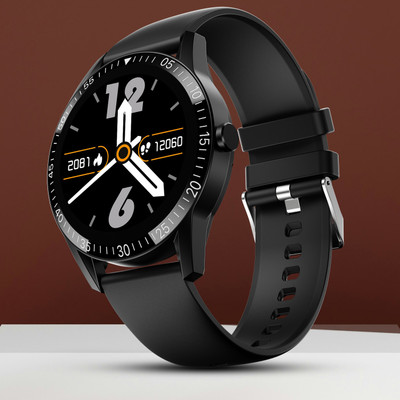 Fire-Boltt Talk 35.3mm (1.39) Bluetooth Calling with SpO2, Metal Body & Luxury Design Smartwatch(Active Black Strap, 46)