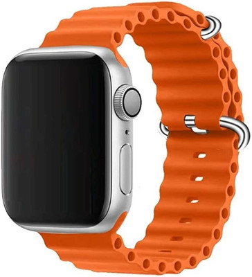 EVAAENTERPRISES T800 Ultra Orange Watch Smartwatch(Orange Strap, 100)