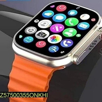 BOOMLY T800 Ultra Smart Watch Series 8 ORANGE Smartwatch(QRANGE Strap, FREESIZE)