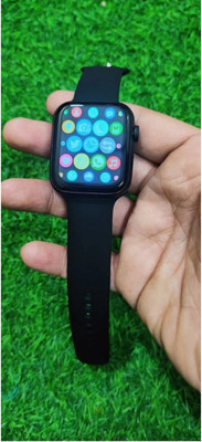Ultrafit I8 Pro Max 4G Watchphone With Calling Features Smartwatch(Black Strap, Free)
