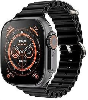 Cerulean T800 Ultra Smart Watch 1.99 Smartwatch(Black Strap, 1.99 Inch)