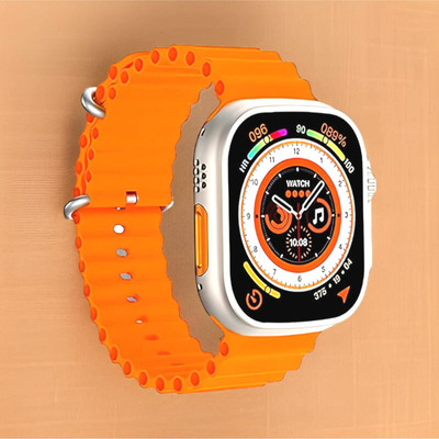 FRONY RL-215 T800 Ultra smart watch 4G network Smartwatch_Orange Smartwatch(Orange Strap, Free)