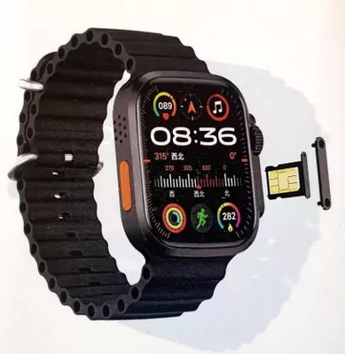 Satyam TRADERS T800 Ultra Smart Watch Series 8 For Men & Women Smartwatch(black Strap, Free Size)