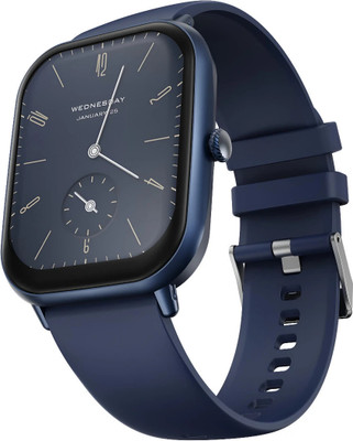 fire boltt New Ninja Call Pro Max (2.01 inch) HD Display Smart Watch, Bluetooth Calling Smartwatch(Blue Strap, Free Size)