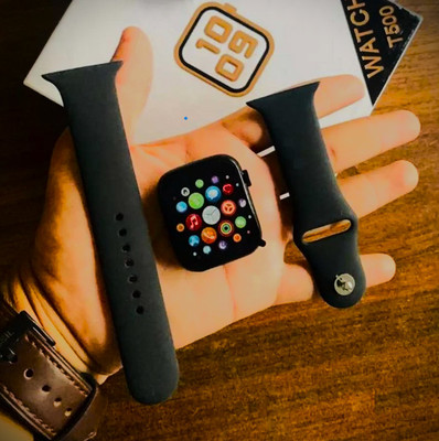 Shivana Smartwatch New T500 Ultra Edition With Fast Charging & BT Calling Smartwatch(Black Strap, Free Size)