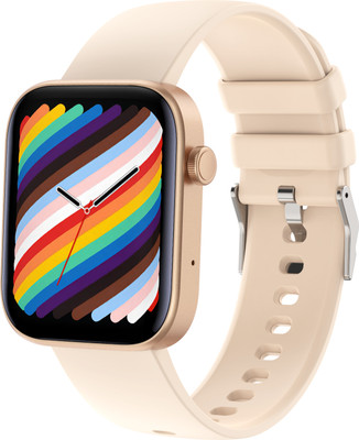 iConnect by Timex iConnect calling Lite Smartwatch(Beige Strap, Free Size)