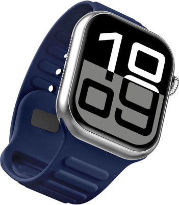 Urban Magnum BT Calling Smart Watch Smartwatch(Blue Strap, Free Size)