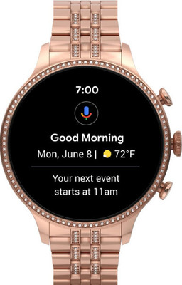 WTG GEN 9 with BT Call Specially Made for Women & Girls with Extra Strap Smartwatch(Rose Gold Strap, Regular wear)