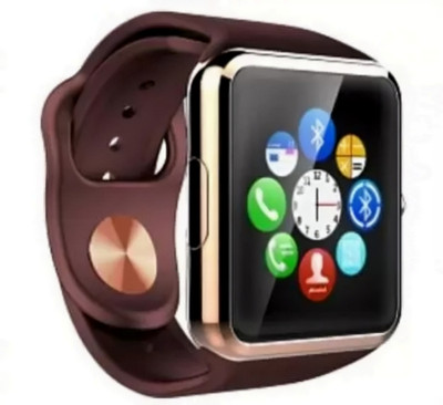 CYXUS 4G Camera and Sim Card Support watch Smartwatch(Brown Strap, free)
