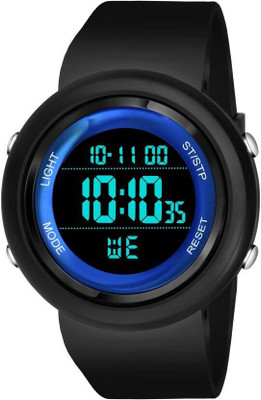 HLMT Sports LED Luxurious Fashion Silicone (Not Smart Watch) Digital Watch Smartwatch(Blue Strap, Free Size)