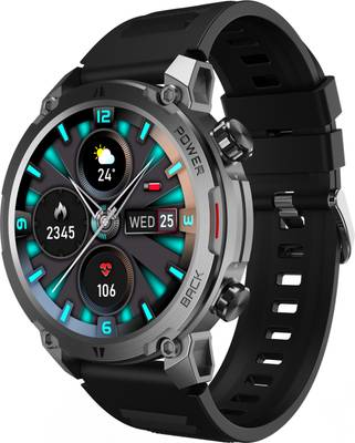 beatXP Terra 1.39” HD Display bluetooth calling Rugged smart watch, Metal body Smartwatch