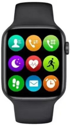 N-WATCH 4G . Calling W26 Plus Watchphone With Bluetooth Calling Smartwatch(Black Strap, Free)