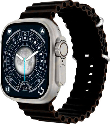 Trenzu S23 Ultra Series T800 Smart Watch with perfect look for man and woman Smartwatch(Black Strap, M)