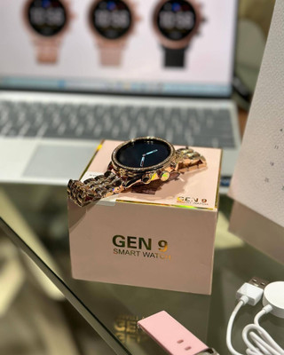 EVAAENTERPRISES Gen 9 Smartwatch Ideal for Women Smartwatch(Pink Strap, 10)