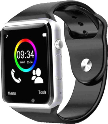 Longan A1 Smart Watch Phone - Support Voice Calling/SIM/Bluetooth/Camera/Memory Card Smartwatch(Black Strap, Free Size)