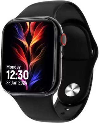 P U COLLECTION Smart watch with activity tracker compatible with all smartphone Smartwatch(Black Strap, Free Size)
