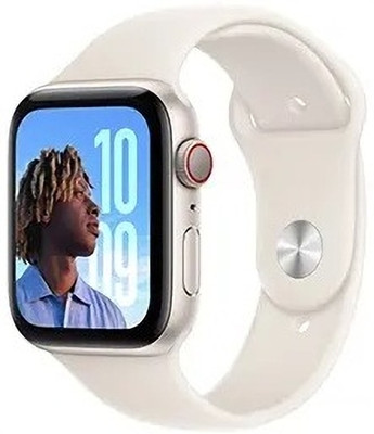 AWS Smartwatch T55 touch Display with Bluetooth Calling, Women's Edition Smartwatch Smartwatch(White Strap, Free Size)