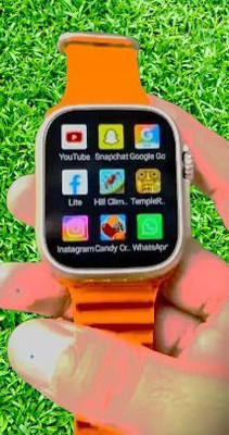 zdea T800 Ultra Smart Watch Series 8 ORANGE Smartwatch(QRANGE Strap, FREESIZE)