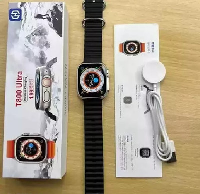 NITBUDDY t800 ultra Smartwatch(Black Strap, 5)