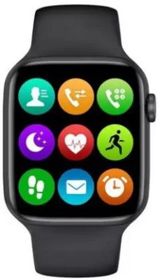 N-WATCH 4G .PO Calling W26 Plus Watchphone Smartwatch(Black Strap, Free)