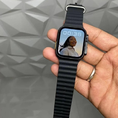 FXD HD Display Smart Watch with 100+ Faces & SpO2 Smartwatch(Black Strap, Free)
