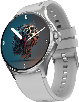 beatXP Sigma 1.38'' HD Display Bluetooth Calling, Health Tracking & AI Voice Assitant Smartwatch(Ice Silver Strap, Free Size)