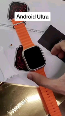 TechElectro T800 Ultra Smart Watch Series 8 ORANGE Smartwatch(ORANGE Strap, FREESIZE)