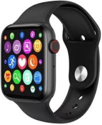 SYARA NCA_243E T55 Smart Watch Smartwatch(Black Strap, Free Size)