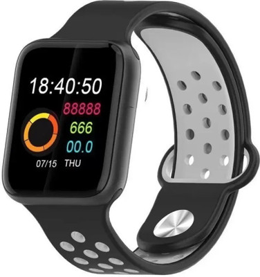 P U COLLECTION T55 Series 7 Smart-Watch with Bluetooth Calling, with Extra Strap Smartwatch Smartwatch(Black Strap, Free Size)