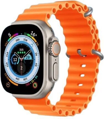 SHRI NETRA T900 ULTRA ORANGE Smartwatch(ORANGE Strap, 1.99 INCH)