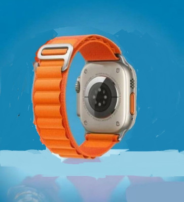 NIRWAN SALES T800 ULTRA Smart Watch No sim card Opetion Smartwatch NO Smartwatch(ORANGE Strap, Free Size)