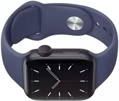 NKL Full Crown Working Smartwatch Series 7 Bluetooth Calling Value Of Money Smartwatch(Blue Strap, FREE)
