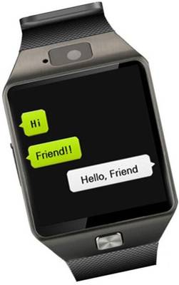 SafeGuard DZ09 Smart Watch Phone Support Camera SIM Memory Card