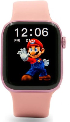 ModishOmbre Modorwy A8 I8 Pro Max Bluetooth Calling Smartwatch Voice Memo Recording GYM Smartwatch(Pink Strap, 1.85inch Big Sunlight Proof Display)