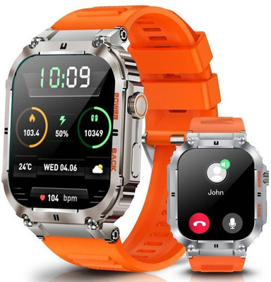 Veu T800 Ultra Smart Watch Series 8 ORANGE522 Smartwatch(ORANGE Strap, FREESIZE)