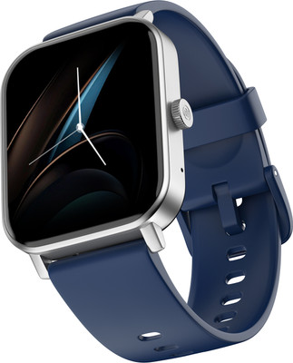 Noise Icon 2 2025 - 1.81' Display, 500 NITS BrightnessBT Calling Smartwatch(Space Blue Strap, Regular)