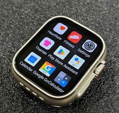 Prahar galaxy T800 ULTRA Smart Watch No sim card Opetion Smartwatch Smartwatch(BLACK Strap, Free Size)