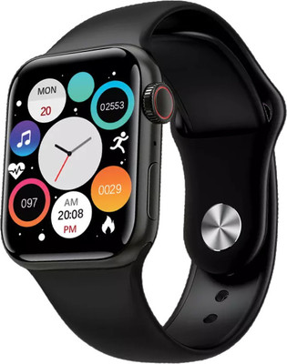 FUK Bluetooth Calling, Blood Pressure, Touchscreen For Men Women Boys & Girls Smartwatch(Black Strap, FREE SIZE)