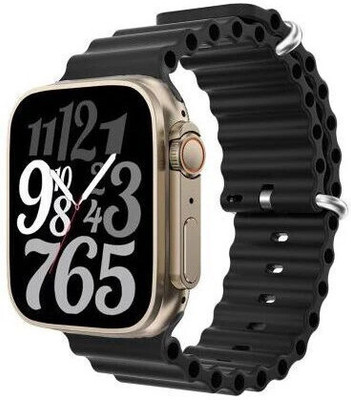 SMARTPLANETSP Android Smart Watch Men 4G Network BT Call GPS X8 Ultra T800 ULTRA Smartwatch(Black Strap, Free Size)