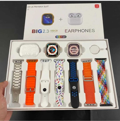 EVAAENTERPRISES evaaenterprisess 7 in 1 smartwatch F27 Pro Smartwatch(multicolour Strap, regular)