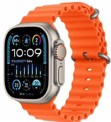 FITRIC Ultra T800 Digital Watch_full Touch Screen BluetoothSmart Smartwatch(orange Strap, M)