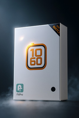 RKLS T500 Ultra_115 Smartwatch(Black Strap, Free Size)