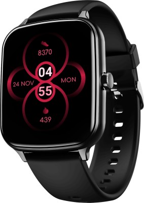 boAt Wave Smart Call with Bluetooth Calling and 1.69 HD Display Smartwatch(Active Black Strap, Free Size)
