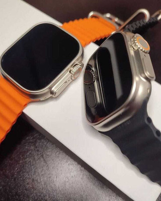 Lookar T800 Ultra Smart Watch Series 8 ORANGE Smartwatch(ORANGE Strap, FREESIZE)