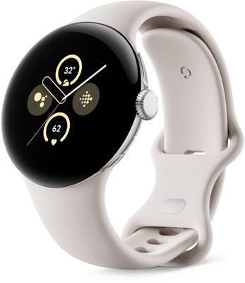 Google Pixel Watch 2 Smartwatch(Porcelain Active Strap, Free Size)