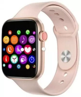 ASWITY T55 series 7 Touchscreen Smart Watch Bluetooth ,Activity TrackeR + Game Smartwatch(pink Strap, Free Size)