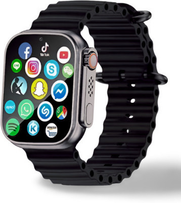 VINEWORD Edition smart watch ultra t800 for men Smartwatch(Black Strap, Free Size)