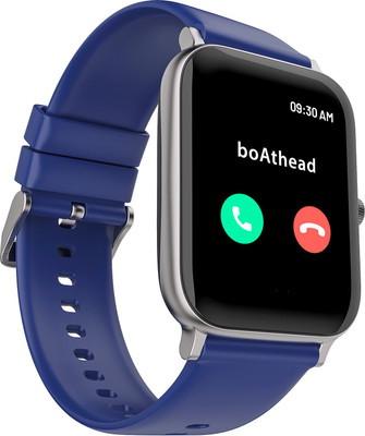 boAt Storm Pro Call with Bluetooth Calling, 1.78'' AMOLED Display and ASAP Charge Smartwatch(Blue Strap, Free Size)